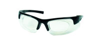 Schmerler Schutzbrille 635 schwarz farblos, PC 2mm,...