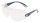 ARDON Schutzbrille V12 Überbrille für Brillenträger (OTG), klar, Seitenbelüftung, Panoramascheibe, EN166 1 F, Besucherbrille